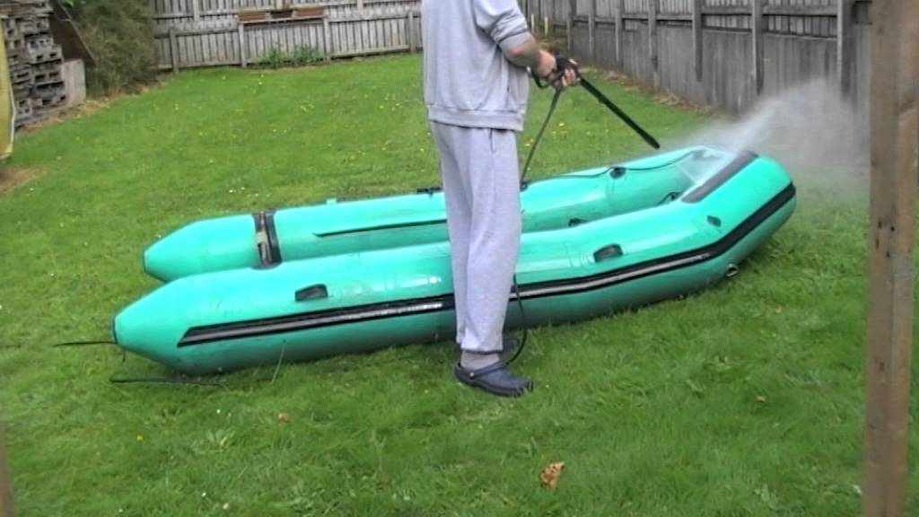 Как почистить и отремонтировать надувную лодку