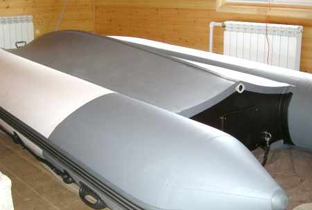 Форма днища надувной лодки Касатка KS 365